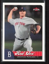 2007 Fleer #284 Jonathan Papelbon Boston Red Sox (A1)
