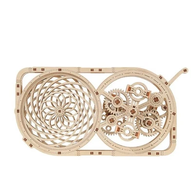 Mechanical Kinetic Centrifuge Art DIY 3D Wooden Puzzle Model Kit Elegant Gifts - Image 1 of 4