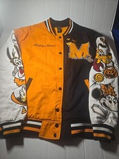 Mickey Letterman Varsity Jacket Disney Hallow...