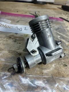 302. Fox Combat Special Nelson Head Control Line Model Airplane Engine