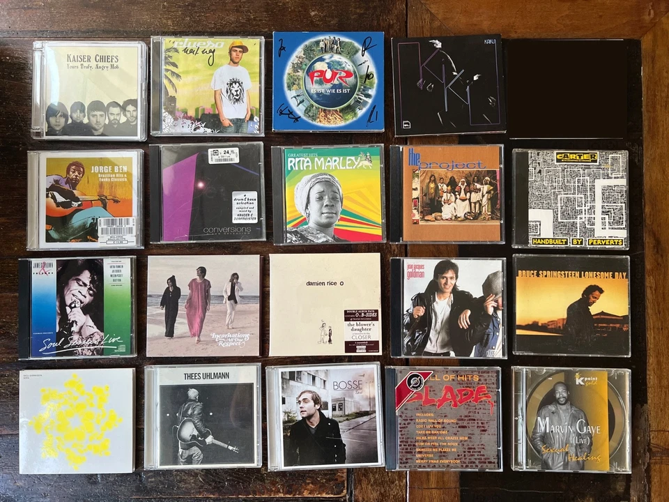 19 x CD Sammlung Paket Mix Rock Pop Soul