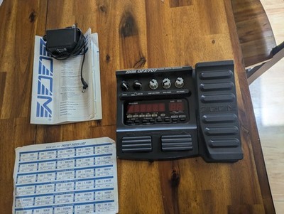 Zoom GFX-707 Guitar Effects Processor - Tested, Works Great, Looks Great!