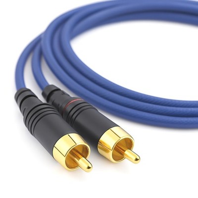 Sommercable -Goblin- HiFi Cinchkabel blau - Kompakt. Klangstark. Preiswert.