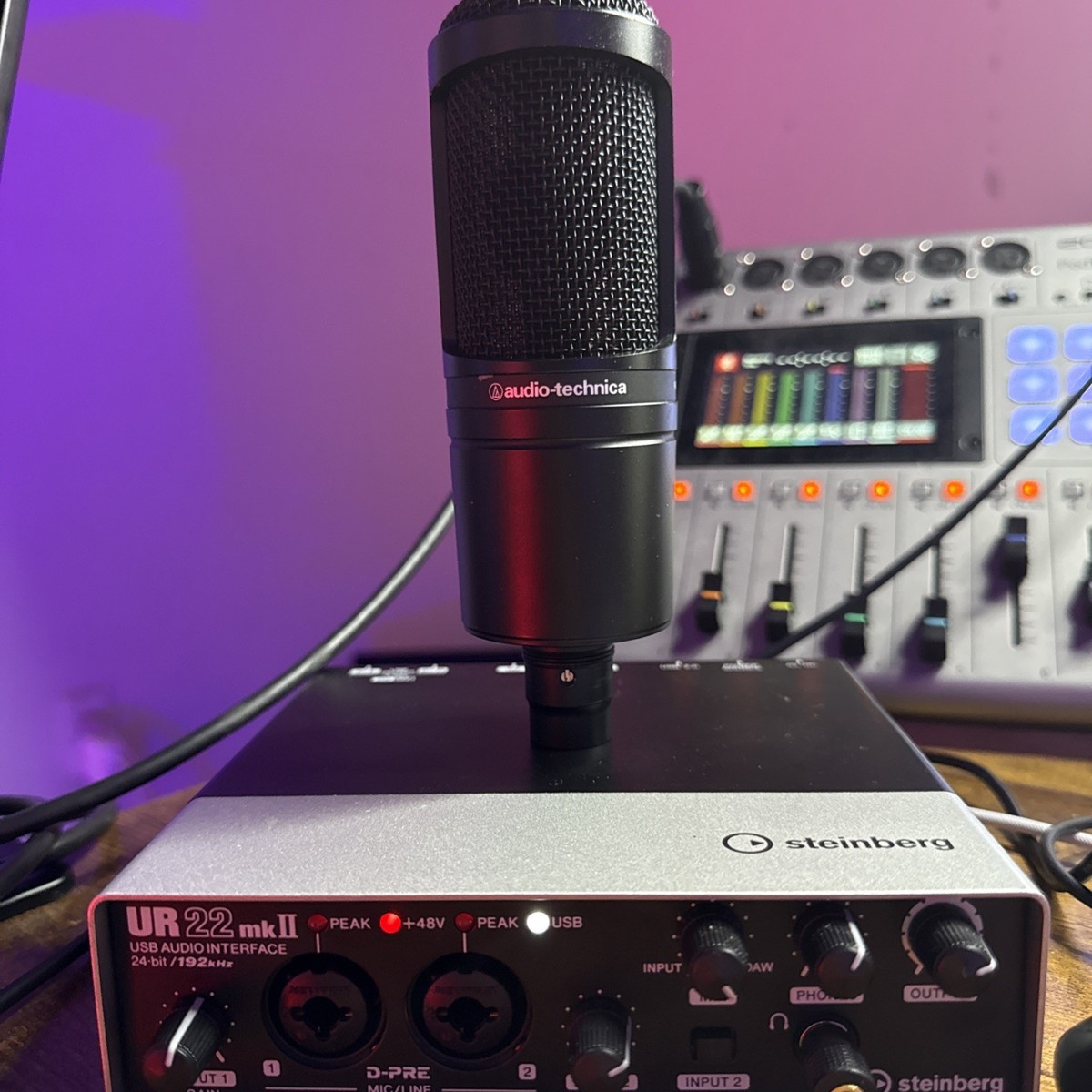 DTM・DAW UR22 mk II & audio-technica AT2020 Steinberg UR22 & Audio Technica AT2020 | eBay