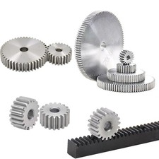 Modulu 1 Spur Gear Gear Racks 12-150 Tooth 45 Carbon Steel Transmission Gear