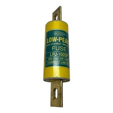 Lot of 10 Bussmann LPJ-100SP Low Peak Dual Element Time Delay Fuse, 100 Amps