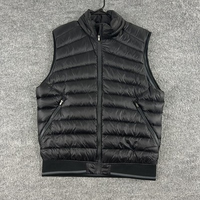 Lululemon Vest Mens Large Get Up Get Down Goose Down Puffer Black Outdoor Work