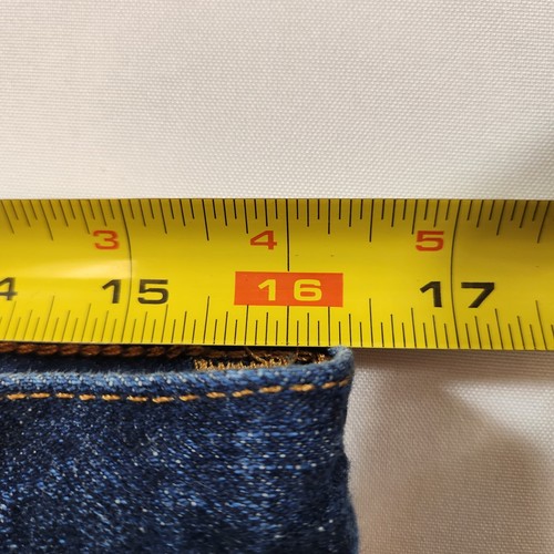 Hollister Mens Jeans The Hollister Boot Dark Wash Denim 32x34 Button Fly - Picture 20 of 24