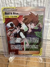 Red & Blue (Full Art) Ultra Rare SM - Cosmic Eclipse 234/236 Near Mint on eBay