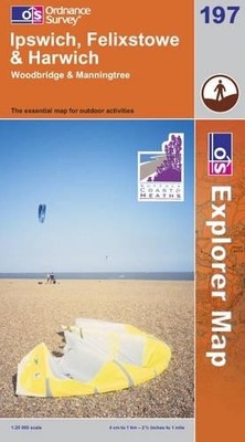 Ipswich, Felixstowe and Harwich (Explorer Maps): S by Ordnance Survey 0319237877