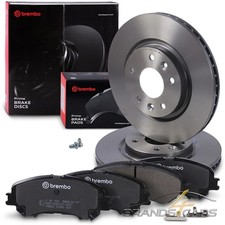 BREMBO BREMSSCHEIBEN Ø296 +BELÄGE VORNE FÜR NISSAN QASHQAI 2 RENAULT KADJAR
