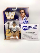 WWF Greg “The Hammer” Valentine Retro Hasbro Wrestling Figure WWE MOC SIGNED COA