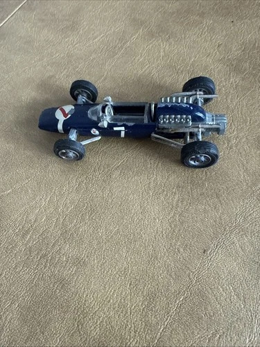 Vintage Corgi Toys Cooper Maserati Formula 1 Race Car Blue