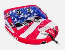 Airhead Super Mable 3 Personas Tubo Remolcable Barco Inflable Doble Remolque EE. UU. ¡Rayas!
