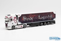 Herpa Heide Logistik Scania CS20HD KüHlkoffersattelzug 313797