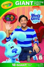 Blues Clues Crayola Riesen Malbuch 18 Seiten Geschenk Aktivität Kinder 50x30cm