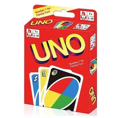 Markenlos UNO Classic Card Game Family Game 112 Cards Board Game NEW & OVP