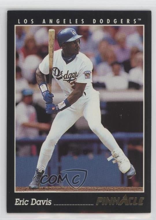 1993 Pinnacle Eric Davis #429 0kb5