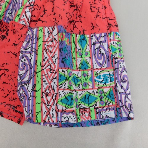 Vintage Parigi Funky Abstract Print Swim Trunks Shorts Kids 7, Multicolor #4961 - Picture 2 of 9