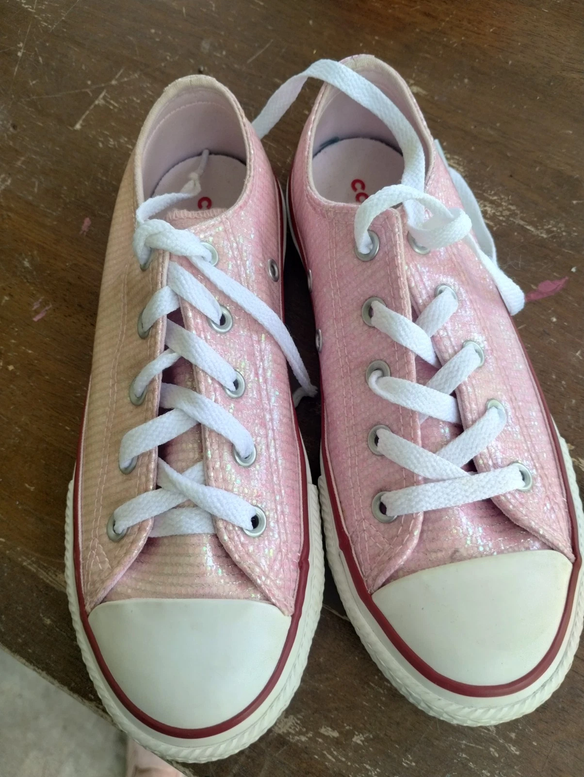 Scarpe Converse ROSA bambina 2
