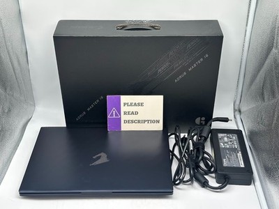 AORUS Master 16'' 2560x1600 OLED 240Hz Ultra 9 275HX 32GB 1TB SSD RTX 5070ti