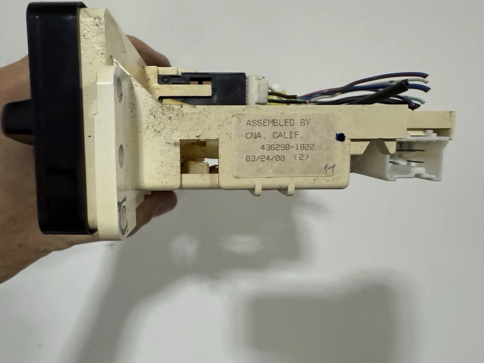 00-04 HONDA PASSPORT ISUZU RODEO CLIMATIZACIÓN TEMPERATURA AIRE ACONDICIONADO CONTROL 436290-1822 Foto 3 de 4