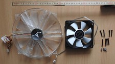 2x wentylator PC wentylator obudowy XXL duży 21cm +