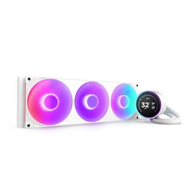 NZXT Kraken Elite 420 RGB 420 AIO Liquid CPU Cooler White Brand New