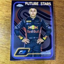 Isack Hadjar Topps Chrome F1 Future Stars F2 Campos Racing Topps Chrome F1 2024