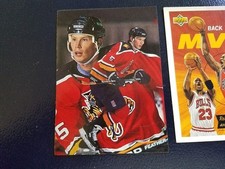 Gord Murphy Florida Panthers 1994-95 Flair Hockey NHL OVERSIZE BLANK BACK WOW