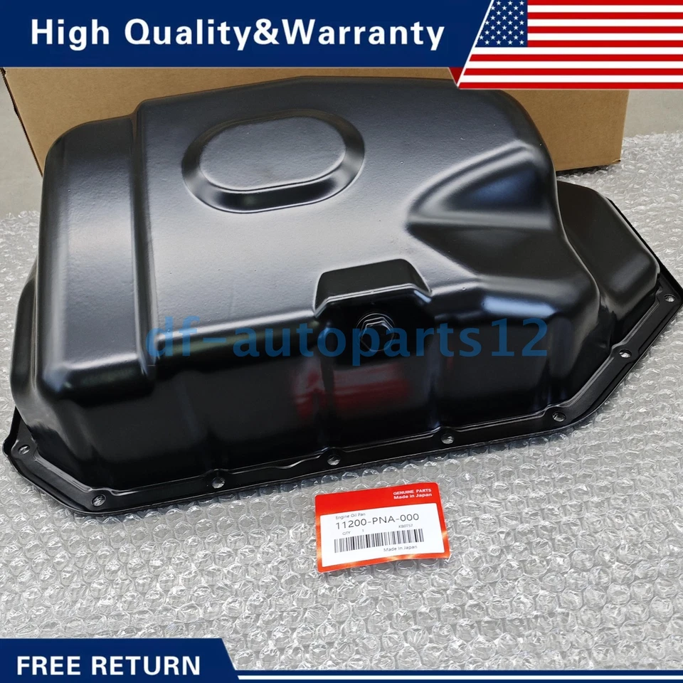 Engine Oil Pan 11200PNLE00 For Honda 03-07 Accord 02-06 CR-V Acura RSX 2.4L Foto 4 de 4