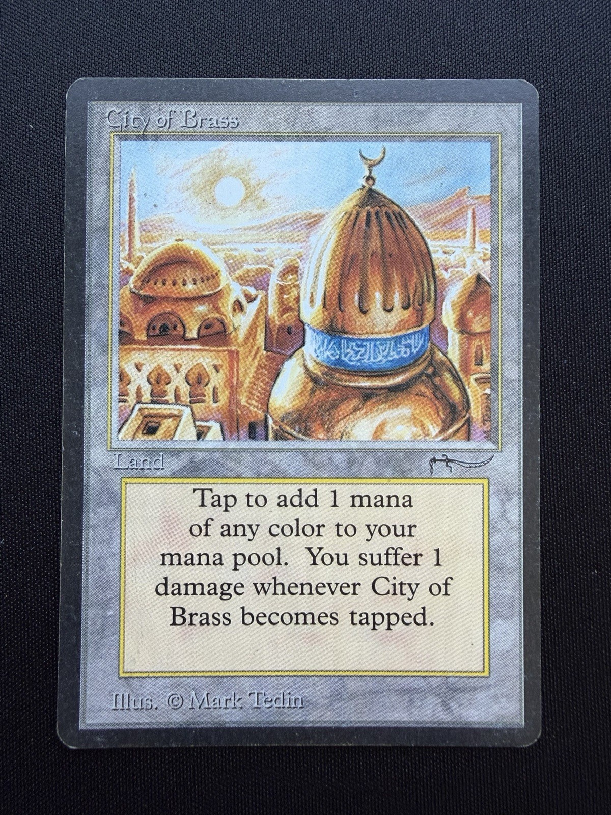 City of Brass Magic The Gathering Arabian Nights Vintage LP 1993 see discription