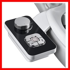 Non-Electric Dual-Nozzle Bidet Attachment