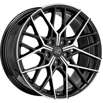 Alufelgen MSW MSW 74 18'' 8.5J 5x120 ET 50 72.6 GLOSS BLACK FULL POLISHED