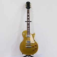 Used Epiphone Les Paul Standard Gold Top Electric Guitar I98081040 6-String