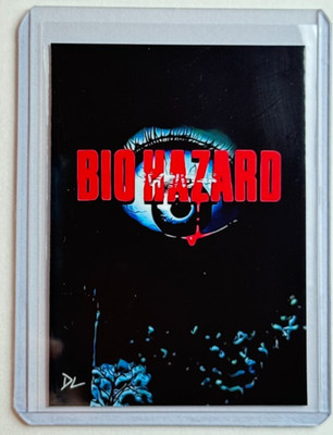 Bio Hazard Limited Edition Artist Signed ''Resident Evil'' Trading Card 4/10