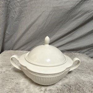 Mikasa Italian Countryside DD900 White Porcelain Soup Tureen w/ Lid 3 qt