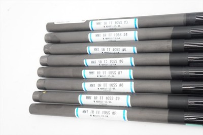 Mitsubishi Mmt 105S Stiff #3-PW Iron Shaft Set 8Pc Uncut Pulls