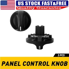 3pcs Air AC Conditioner Climate Switch Knob Control For 2000-2006 Toyota Tundra