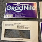 2 Vintage Disney Grad Nite '87 Souvenir Ticket Stub And Photo Label Retro Vtg — photo 6