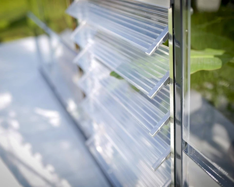 Palram - Canopia HG1026 ventana persiana lateral faltan algunos pernos/tornillos Foto 3 de 4