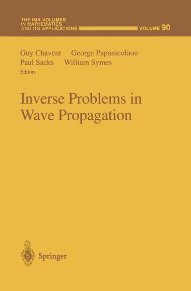 Inverse Problems in Wave Propagation Guy Chavent (U. A.) Taschenbuch Xi Englisch-image