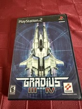 Gradius 3 And 4 PlayStation 2 PS2 Complete CIB
