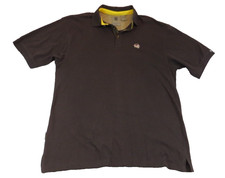 Mecca USA Vintage Polo Shirt XL Brown Cotton Pique Y2K Hip Hop Streetwear 90s