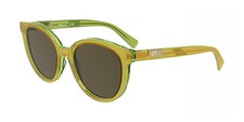 Longchamp LO773S Glitter Khaki Sunglasses 52/19/140 Women