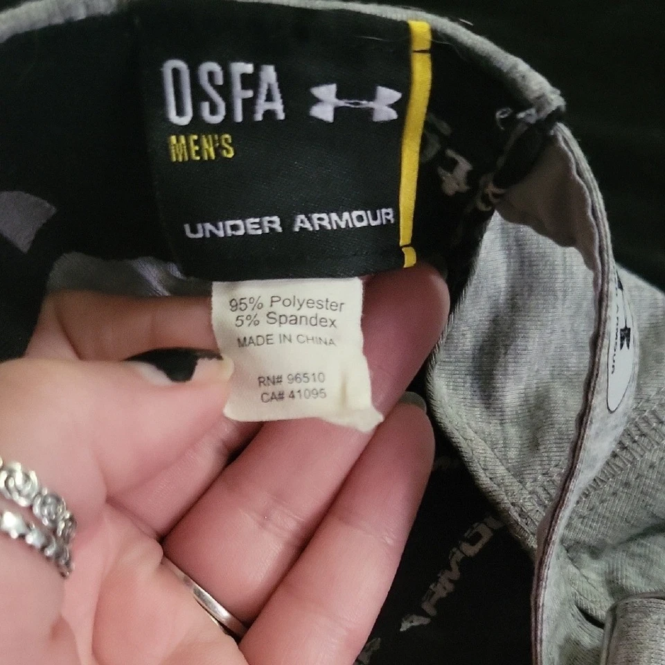 Gorra Under Armour gris jaspeado con logotipo negro Foto 2 de 2