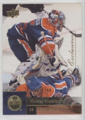 2009-10 Upper Deck UD Exclusives 31/100 Nikolai Khabibulin #448 v6h