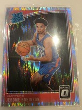 2018 Panini Donruss Optic Jerome Robinson Shock Prizm Rookie 152 MINT
