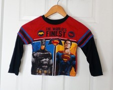Superman pajamas top for little boys