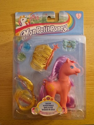 Vintage My Little Pony G2 Sunsparkle Soleia Changing Mane Tail MOC OVP 2000